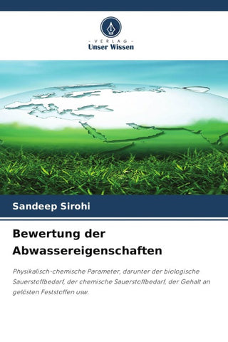 Bewertung der Abwassereigenschaften