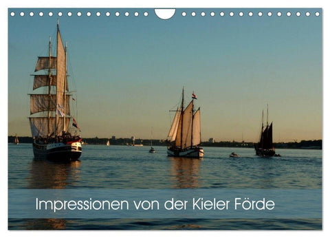 Impressionen von der Kieler Förde (Wandkalender 2027 DIN A4 quer), CALVENDO Monatskalender