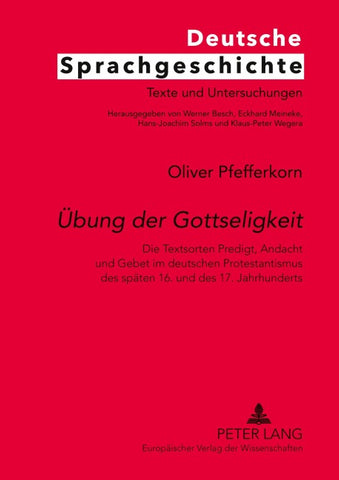 «Uebung der Gottseligkeit»