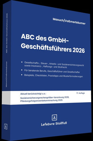 ABC des GmbH-Geschäftsführers 2026