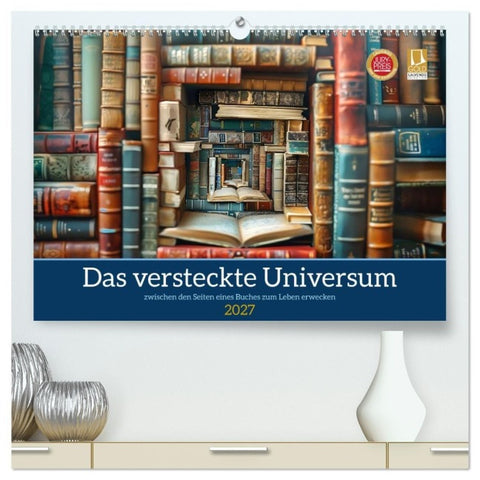 Das versteckte Universum (hochwertiger Premium Wandkalender 2027 DIN A2 quer), Kunstdruck in Hochglanz