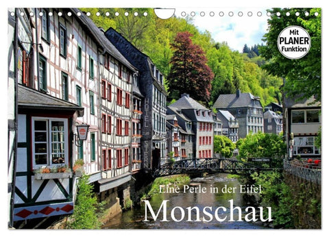 Eine Perle in der Eifel - Monschau (Wandkalender 2027 DIN A4 quer), CALVENDO Monatskalender