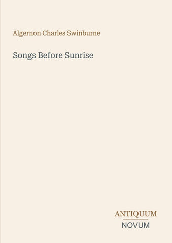 Songs Before Sunrise