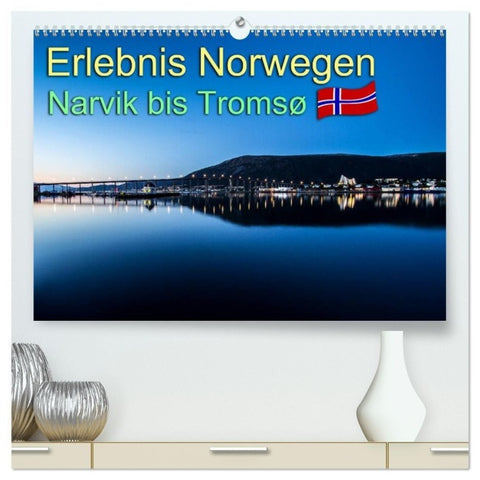 Erlebnis Norwegen: Narvik bis Tromsø (hochwertiger Premium Wandkalender 2027 DIN A2 quer), Kunstdruck in Hochglanz