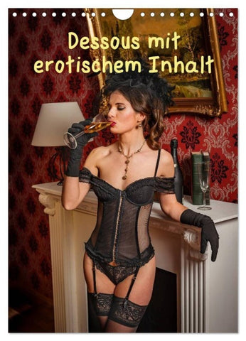 Dessous mit erotischem Inhalt (Wandkalender 2027 DIN A4 hoch), CALVENDO Monatskalender