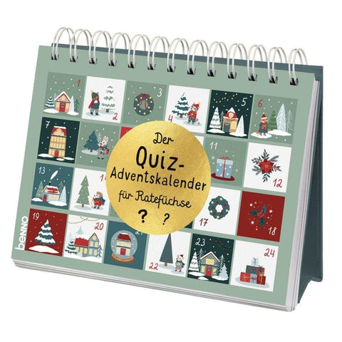 Der Quiz-Adventskalender für Ratefüchse