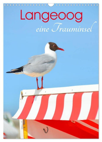 Langeoog - eine Trauminsel (Wandkalender 2027 DIN A3 hoch), CALVENDO Monatskalender