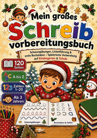 Mein großes Schreibvorbereitungsbuch