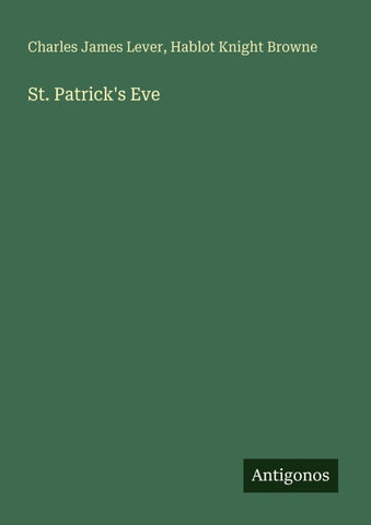 St. Patrick's Eve