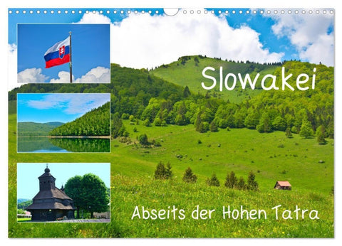 Slowakei - Abseits der Hohen Tatra (Wandkalender 2027 DIN A3 quer), CALVENDO Monatskalender