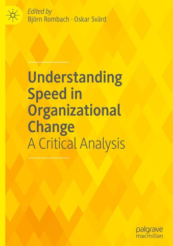 Understanding Speed in Organizational Change