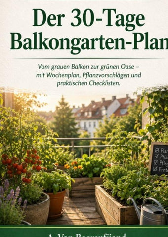Der 30-Tage-Balkongarten-Plan