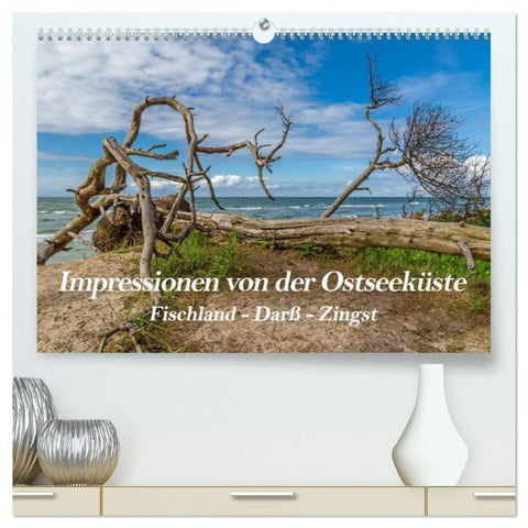 Impressionen von der Ostsee Fischland-Darß-Zingst (hochwertiger Premium Wandkalender 2027 DIN A2 quer), Kunstdruck in Hochglanz
