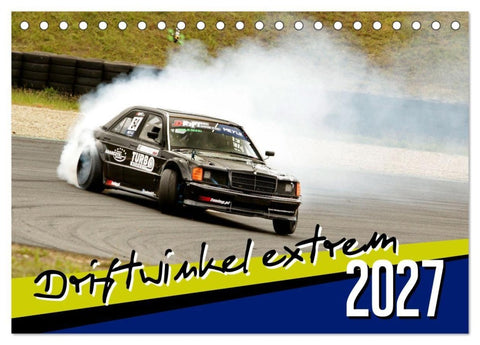 Driftwinkel Extrem (Tischkalender 2027 DIN A5 quer), CALVENDO Monatskalender