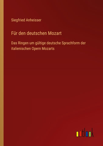 Für den deutschen Mozart