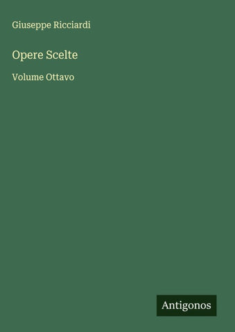Opere Scelte