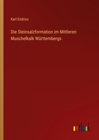 Die Steinsalzformation im Mittleren Muschelkalk Württembergs