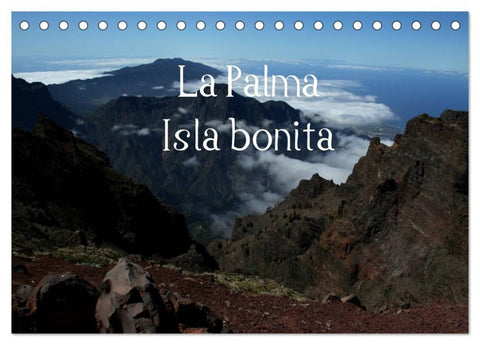 La Palma, Isla bonita (Tischkalender 2027 DIN A5 quer), CALVENDO Monatskalender
