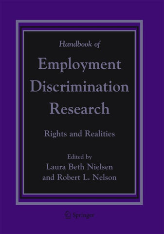Handbook of Employment Discrimination Research