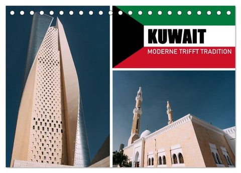 Kuwait - Moderne trifft Tradition (Tischkalender 2027 DIN A5 quer), CALVENDO Monatskalender