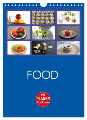Food (Wandkalender 2027 DIN A4 hoch), CALVENDO Monatskalender
