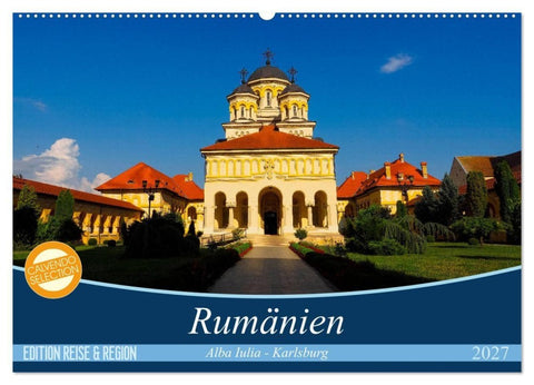Rumänien, Alba Iulia - Karlsburg (Wandkalender 2027 DIN A2 quer), CALVENDO Monatskalender