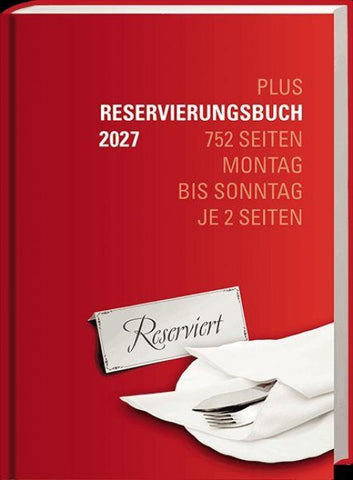 Reservierungsbuch "Plus" 2027