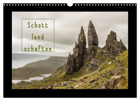 Schottlandschaften (Wandkalender 2027 DIN A3 quer), CALVENDO Monatskalender