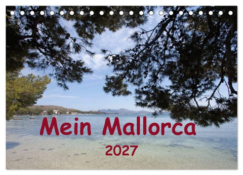 Mein Mallorca (Tischkalender 2027 DIN A5 quer), CALVENDO Monatskalender