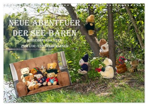 Neue Abenteuer der See-Bären (Wandkalender 2027 DIN A3 quer), CALVENDO Monatskalender
