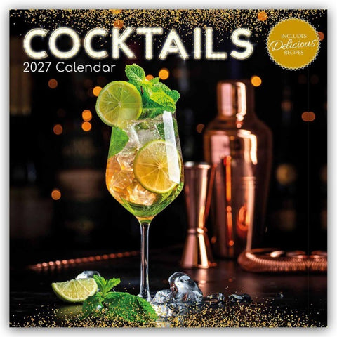 Cocktails 2027 – 16-Monatskalender