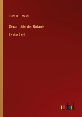 Geschichte der Botanik