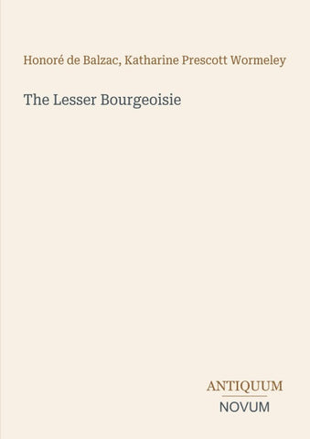 The Lesser Bourgeoisie