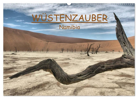 Wüstenzauber Namibia (Wandkalender 2027 DIN A2 quer), CALVENDO Monatskalender