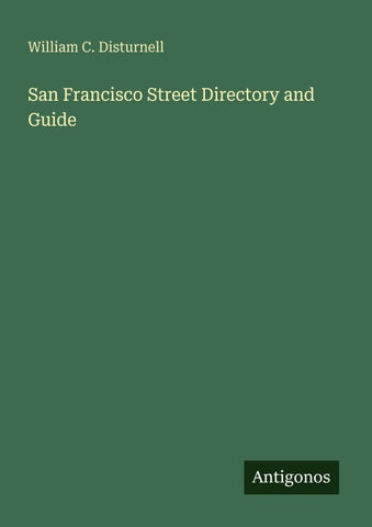 San Francisco Street Directory and Guide