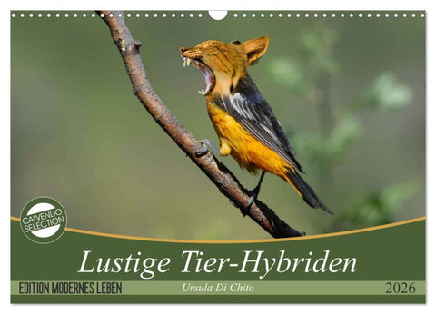 Lustige Tier-Hybriden (Wandkalender 2026 DIN A3 quer), CALVENDO Monatskalender