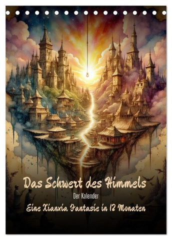 Das Schwert des Himmels - Der Kalender (Tischkalender 2027 DIN A5 hoch), CALVENDO Monatskalender