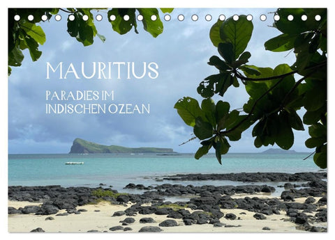 Mauritius Paradies im Indischen Ozean (Tischkalender 2026 DIN A5 quer), CALVENDO Monatskalender