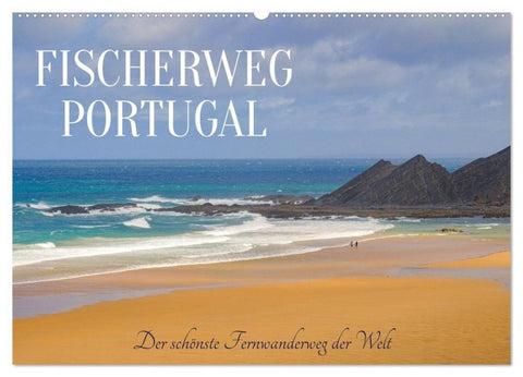 Fischerweg Portugal (Wandkalender 2027 DIN A2 quer), CALVENDO Monatskalender