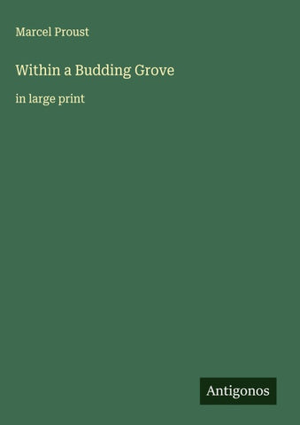 Within a Budding Grove