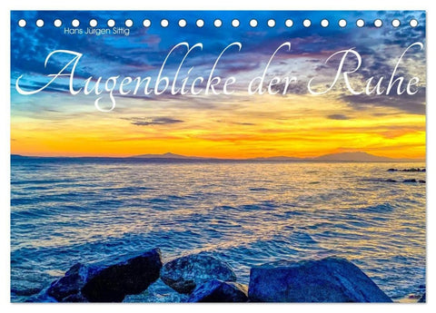 Augenblicke der Ruhe (Tischkalender 2027 DIN A5 quer), CALVENDO Monatskalender