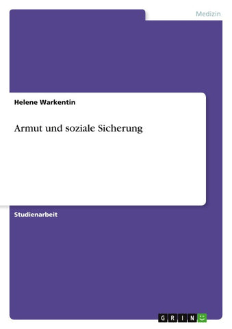 Armut und soziale Sicherung