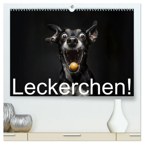 Leckerchen! (hochwertiger Premium Wandkalender 2027 DIN A2 quer), Kunstdruck in Hochglanz