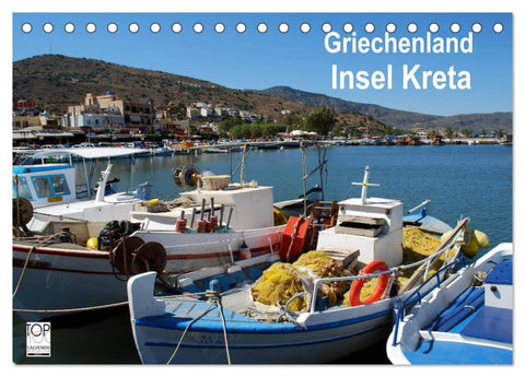 Griechenland - Insel Kreta (Tischkalender 2026 DIN A5 quer), CALVENDO Monatskalender