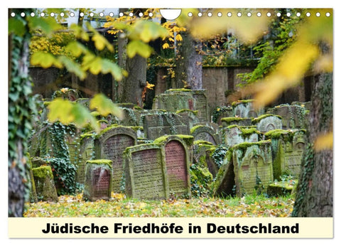 Jüdische Friedhöfe in Deutschland (Wandkalender 2026 DIN A4 quer), CALVENDO Monatskalender