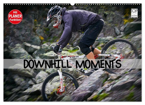 Downhill Moments (Wandkalender 2027 DIN A2 quer), CALVENDO Monatskalender