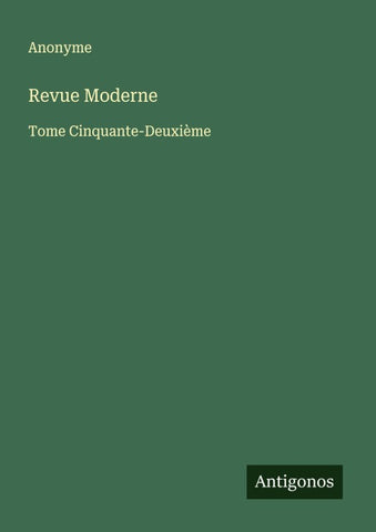 Revue Moderne