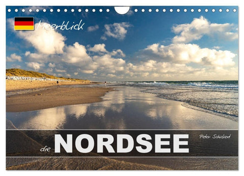 Meerblick - die Nordsee (Wandkalender 2027 DIN A4 quer), CALVENDO Monatskalender