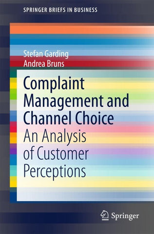 Complaint Management and Channel Choice