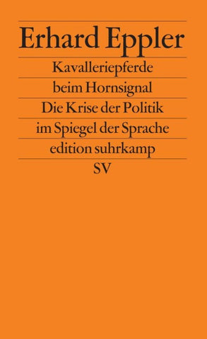 Kavalleriepferde beim Hornsignal
